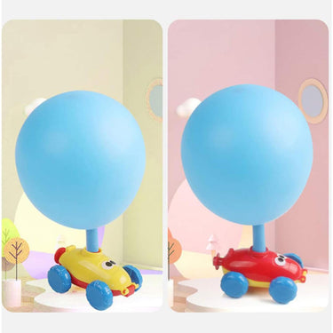 KIDS PUMPING BALOONS CAR
